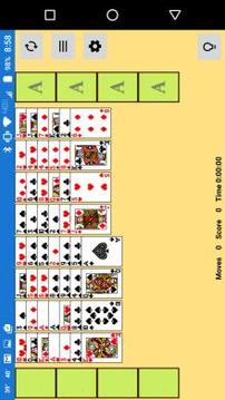 Freecell with Leaderboards游戏截图1