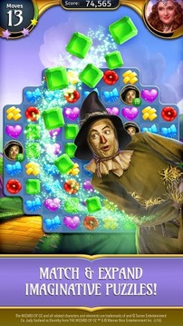 Wizard of Oz: Magic Match游戏截图2