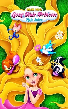 Long Hair Princess Hair Salon游戏截图1