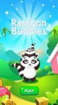 Raccoon Bubbles - Bubble Shooter游戏截图1