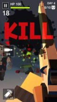 Cube Killer Zombie  FPS Survival游戏截图4