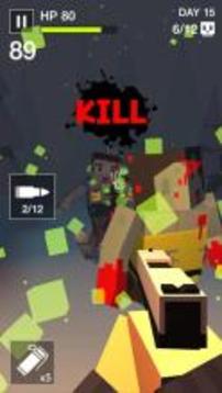 Cube Killer Zombie  FPS Survival游戏截图5