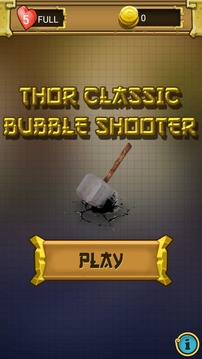 Thor - Classic Bubble Shooter游戏截图1