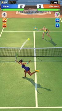 网球传奇：3D 运动游戏截图2