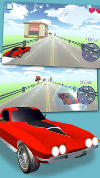 涡轮增压汽车3D道奇游戏截图3