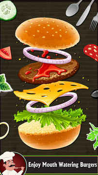 快餐汉堡制造商游戏截图5