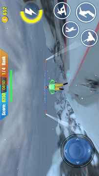 滑雪板自由式滑雪游戏截图1