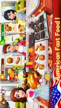 烹饪厨师厨师餐馆食物女孩比赛游戏截图5