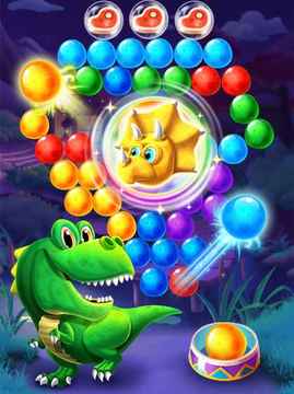 恐龙泡泡重返侏罗纪游戏截图1