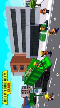 城市垃圾车驾驶游戏截图4
