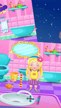 小公主自己上厕所小公主的舞会沙龙换装化妆游戏截图2