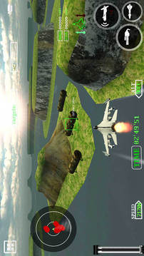 现代喷气式战斗机空袭游戏截图1