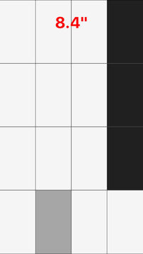 黑白块儿小心别踩错游戏截图3