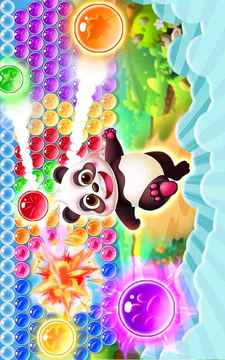 熊猫宝宝爱泡泡游戏截图2