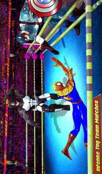 超级英雄摔跤游戏截图3
