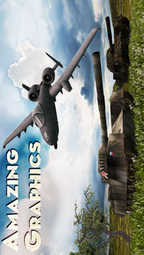 A10ThunderboltTankKillerCombatGunshipFlightSimulator游戏截图4
