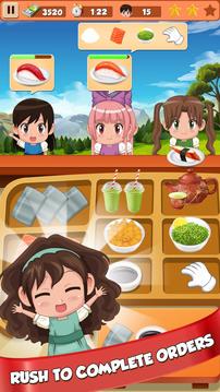 寿司餐厅热潮日本厨师烹饪游戏截图3