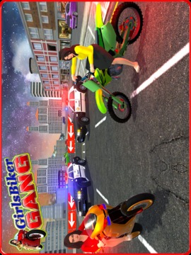 GirlsBikerGang3D游戏截图4