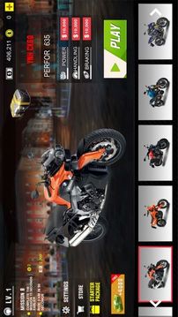狂热摩托暴力摩托车模拟驾驶赛车游戏截图3