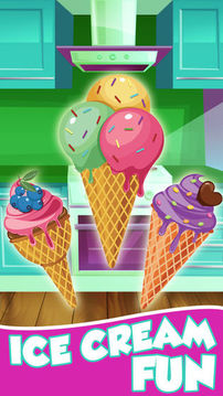魔法冰淇淋大厨甜品蛋糕制作游戏截图3