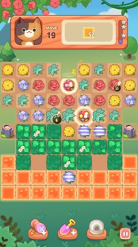 FlowerRoadwithCat3MatchPuzzle游戏截图2