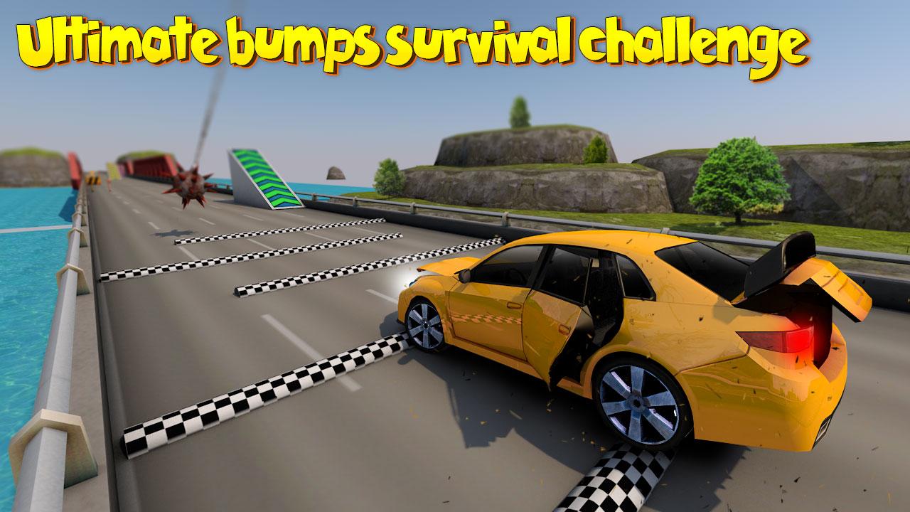 高速度死亡汽车赛车速度磕碰挑战游戏截图1