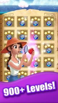 JewelBeach–NewMatch3Puzzlegame游戏截图1