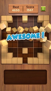 BlockPuzzle99DrawWoodCubeFitSpaceClearUp游戏截图1