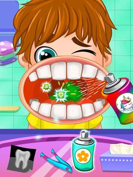 小牙科的医生关心牙医类游戏截图5