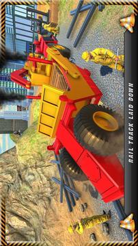 铁路施工卡车驾驶游戏截图3