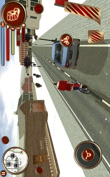 Christmas Rope Hero 2017游戏截图1