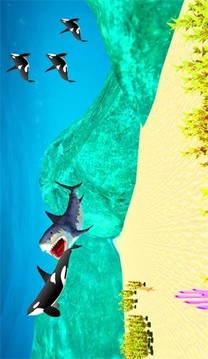 巨型鲨鱼3D游戏截图1