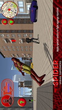 蜘蛛：城市超级英雄游戏截图1