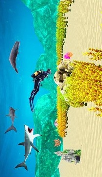 巨型鲨鱼3D游戏截图2