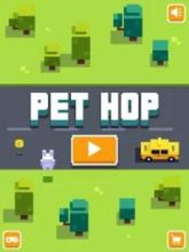 Pets Hop Runner : Escape The Traffic游戏截图5