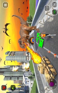 城市恐龙战斗游戏截图3