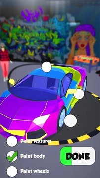 涂鸦我的车3D游戏截图1