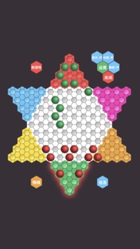 跳棋板游戏截图3