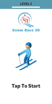 雪地竞速3D游戏截图1