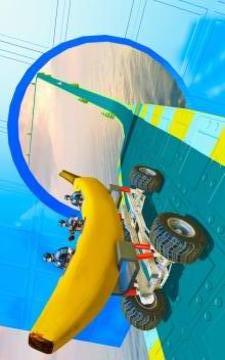 香蕉船赛车跑酷游戏截图1