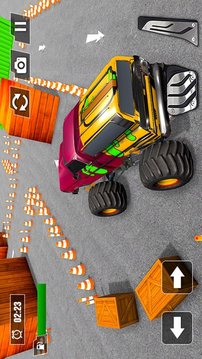 怪物卡车驾驶学校游戏截图4