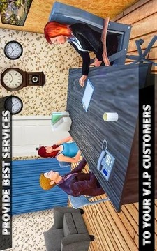 梦幻虚拟妈妈酒店经理3D游戏截图3