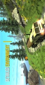 荒野卡车模拟驾驶游戏截图1