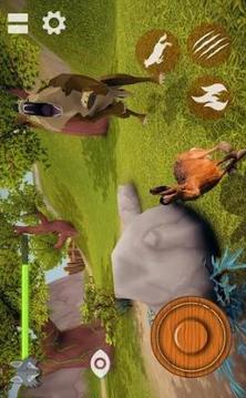 野狼模拟器3D动物家庭故事游戏截图2
