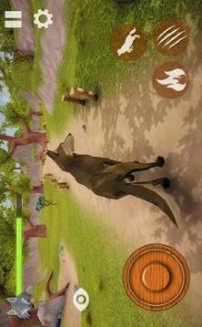 野狼模拟器3D动物家庭故事游戏截图3