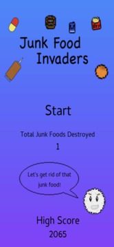 垃圾食品入侵者游戏截图1