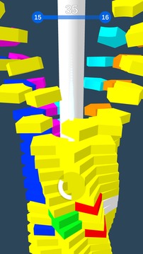 下降堆栈球游戏截图3