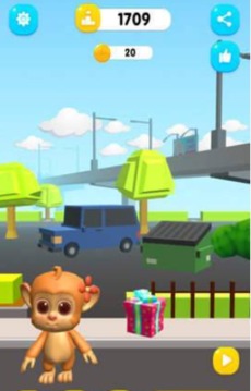 猴子跑酷冒险游戏截图2