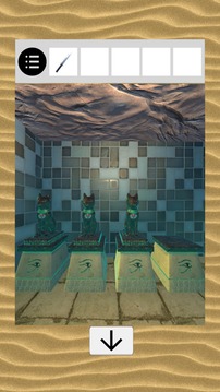 砂漠の家からの脱出游戏截图3