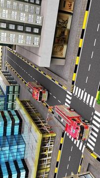 城市消防车驾驶救援3D游戏截图2